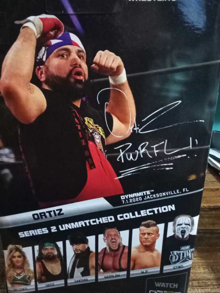 AEW Unmatched Collection #11 - Ortiz - Jazwares (AEW - Unmatched) action figure collectible [Barcode 191726415299] - Main Image 2