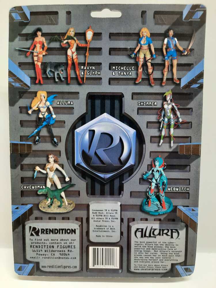 Rendition: Allura  (Independent: 6”) action figure collectible [Barcode 636553409016] - Main Image 2