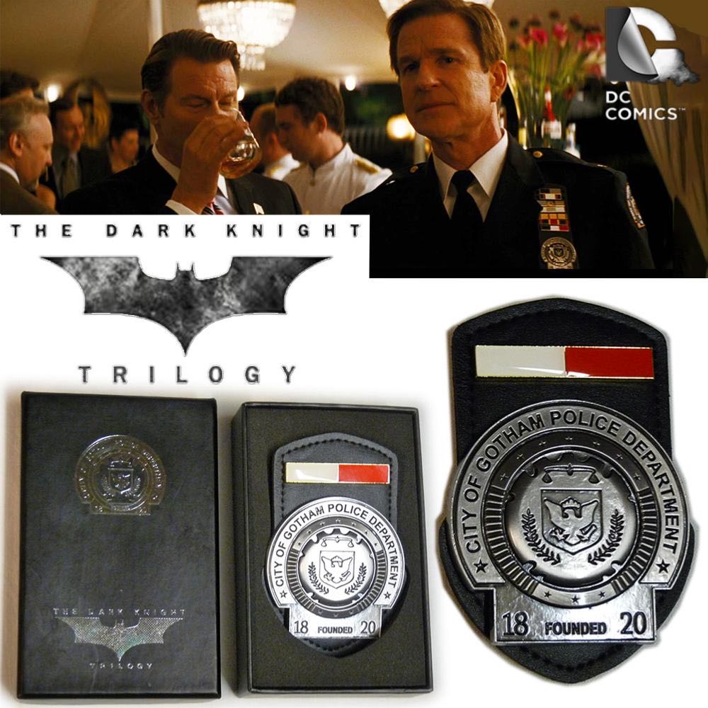 Batman Trilogy Gotham Police Badge Limited Edition Replica ...  action figure collectible [Barcode 5059479717792] - Main Image 3