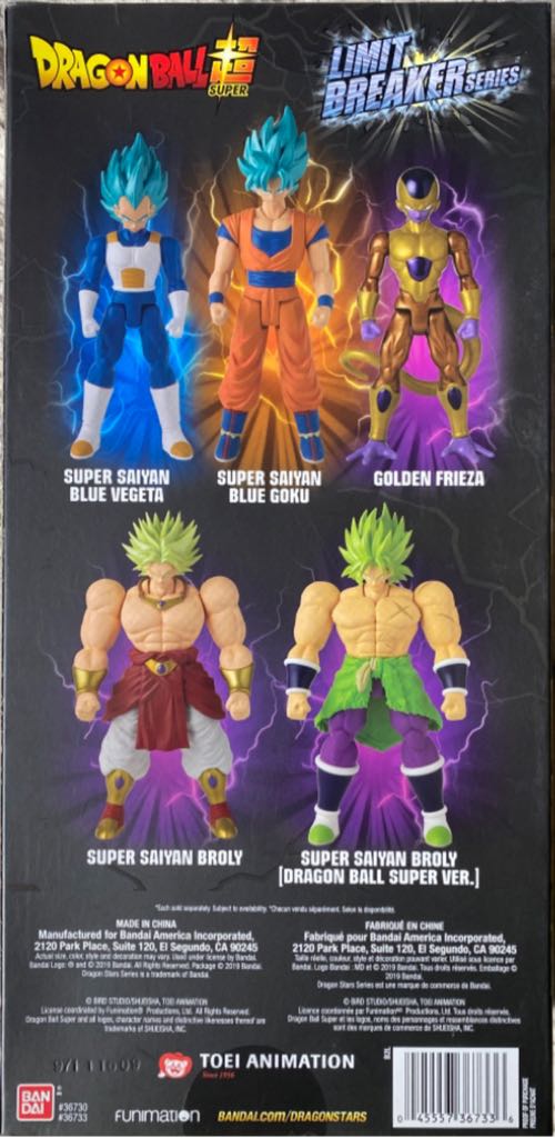 Dragonball Super: Golden Frieza - Ban Dai (Limit Breaker Series) action figure collectible - Main Image 2