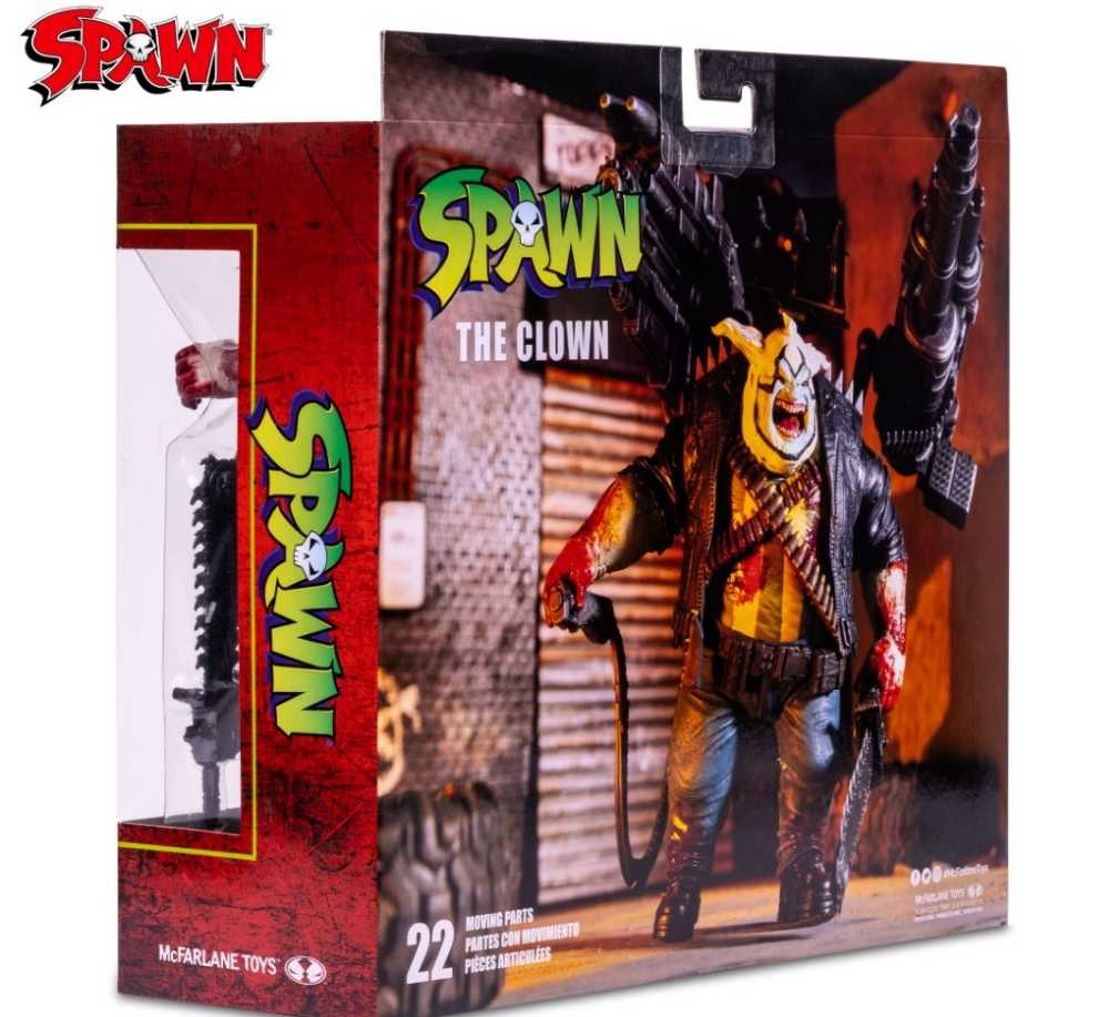 The Clown <Bloody> - McFarlane Toys (Spawn) action figure collectible [Barcode 787926901627] - Main Image 2