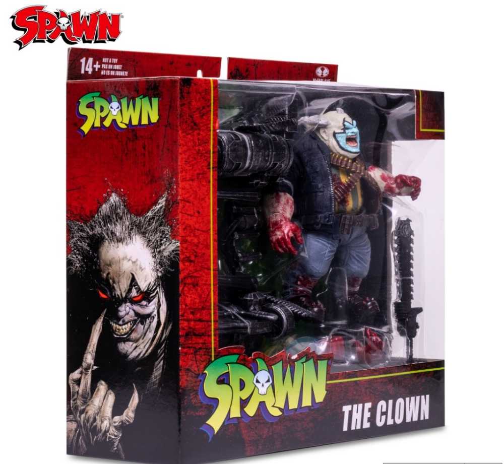 The Clown <Bloody> - McFarlane Toys (Spawn) action figure collectible [Barcode 787926901627] - Main Image 3