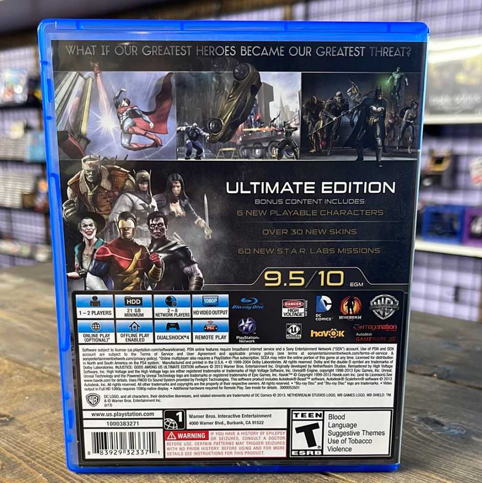 Playstation Injustice: Gods Among Us Ultimate Edition  action figure collectible [Barcode 883929323371] - Main Image 2