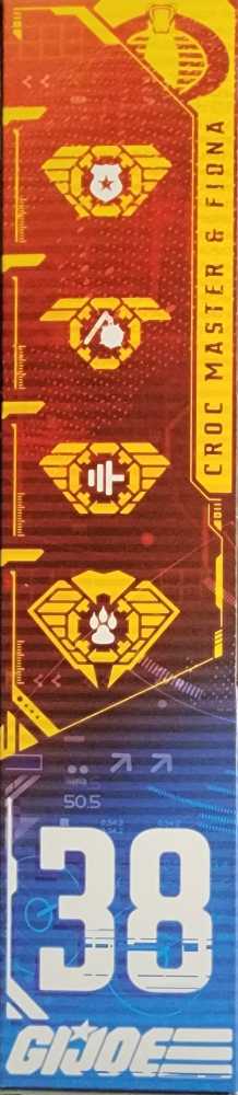 Croc Master & Fiona #38 - Hasbro (G.I. Joe) action figure collectible [Barcode 5010993937790] - Main Image 3