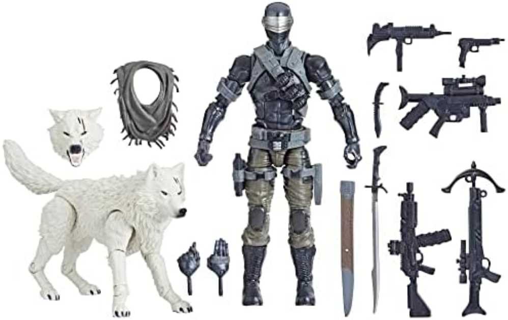 #52 Snake Eyes & Timber (v2) - Hasbro (G.I. Joe Classified Series) action figure collectible - Main Image 3