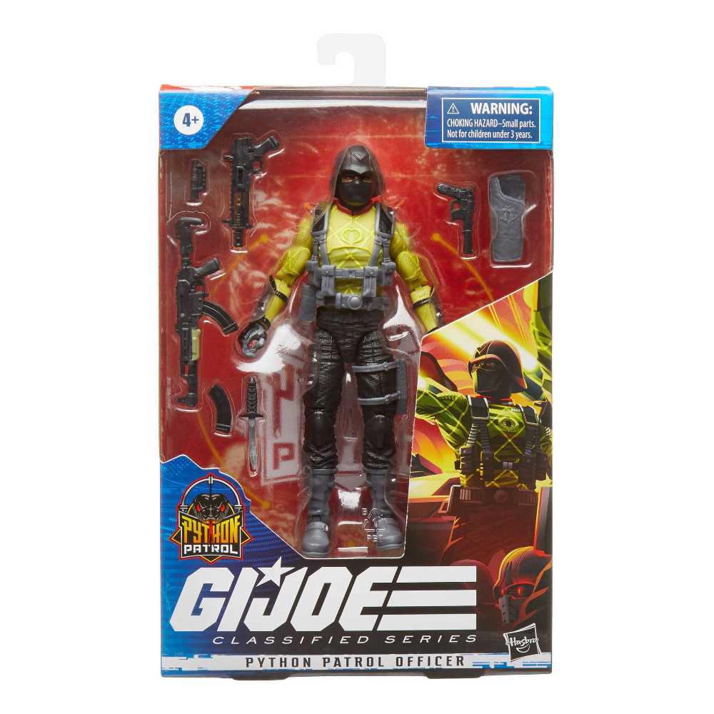 Python Patrol Officer (Python Patrol) #56 - Hasbro (G.I. Joe) action figure collectible [Barcode 5010993979356] - Main Image 4
