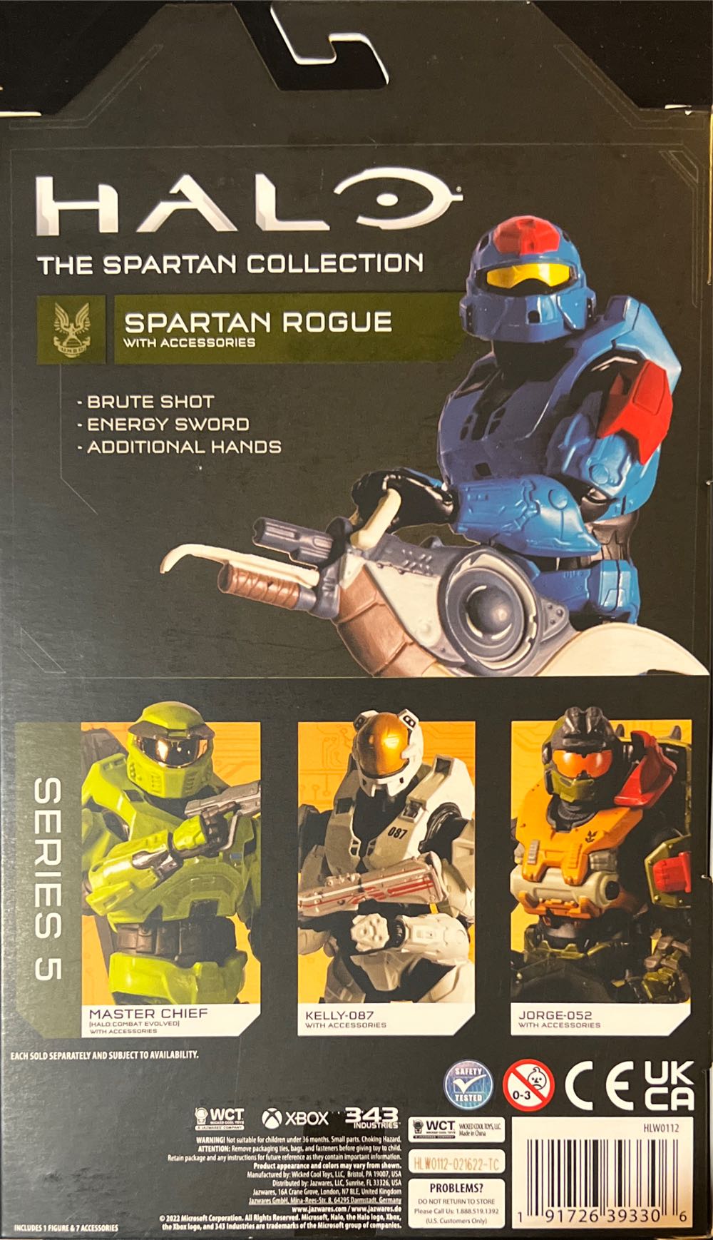 Spartan Rouge - Jazwares (Halo The Spartan Collection) action figure collectible [Barcode 191726393306] - Main Image 2
