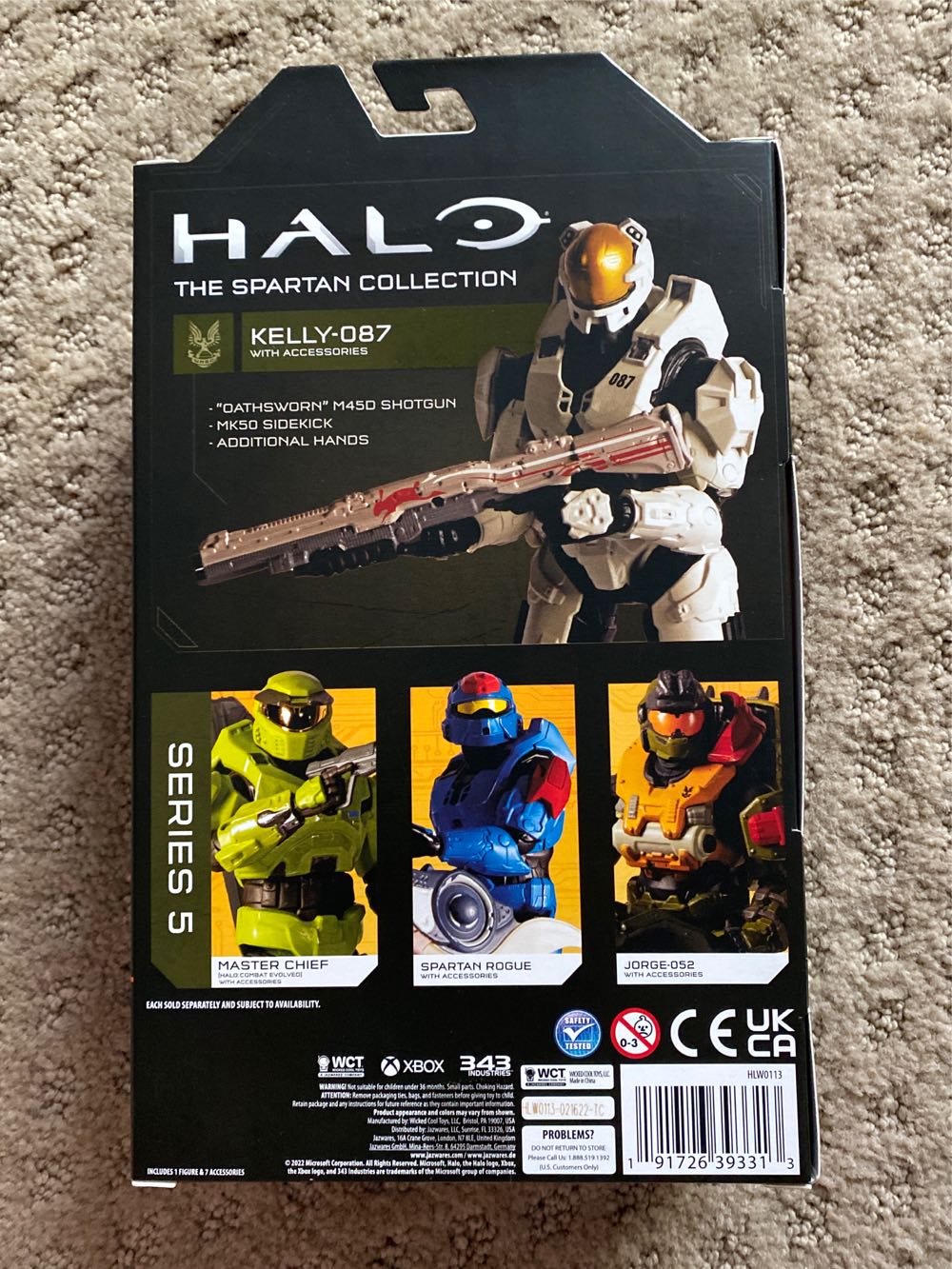 Kelly-087 - Jazwares (HALO) action figure collectible [Barcode 191726393313] - Main Image 3