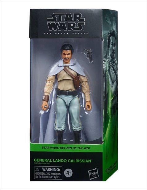 07 | General Lando Calrissian - Hasbro (Return Of The Jedi) action figure collectible - Main Image 1