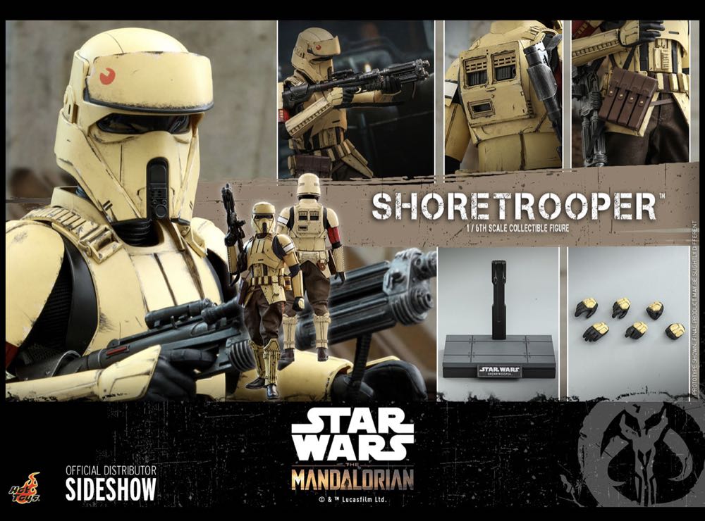 Hot Toys TMS 031 The Mandalorian Shoretrooper - Hot Toys (Shoretrooper) action figure collectible - Main Image 2