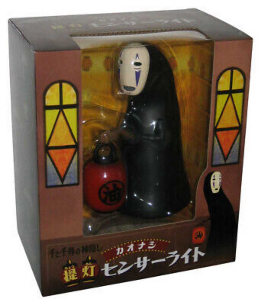 Benelic Spirited Away No Face Lantern Figure Sensor Light Official Studio Ghibli Merchandise  action figure collectible [Barcode 4990593354061] - Main Image 2