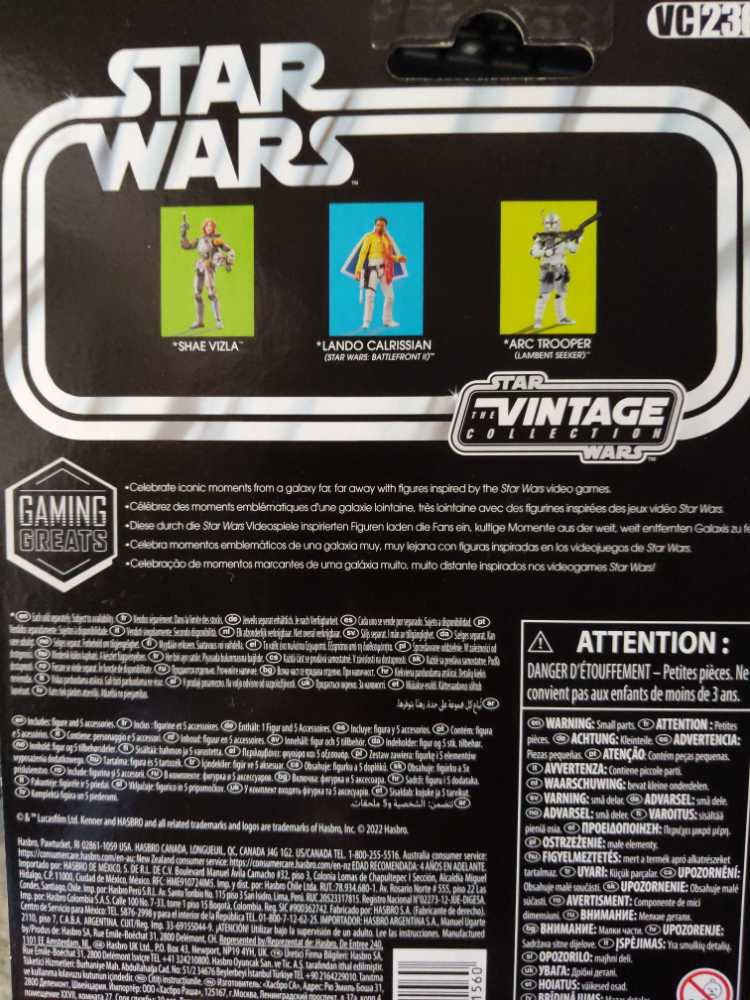 VC236 - Arc Trooper (Lambent Seeker) - Hasbro (Battlefront II) action figure collectible [Barcode 5010994151560] - Main Image 2