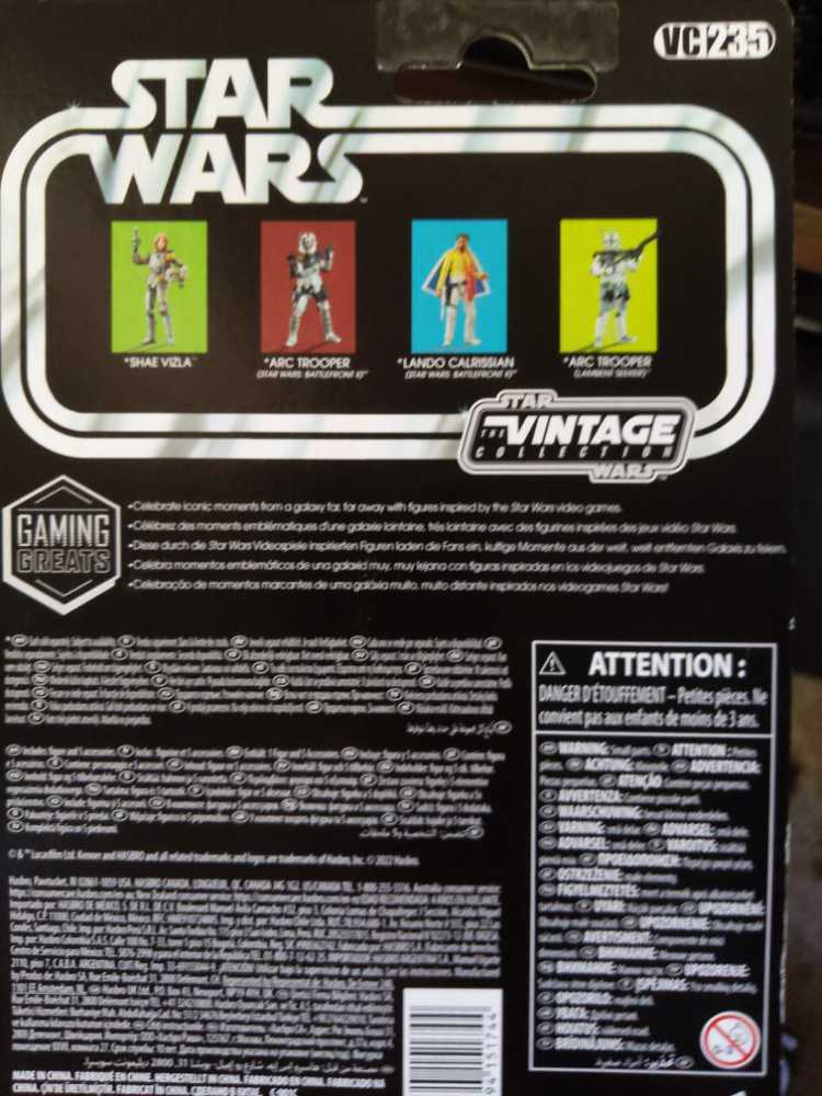 ARC Trooper (Battlefront II) - VC235 - Hasbro (Expanded Universe) action figure collectible [Barcode 5010994151744] - Main Image 2