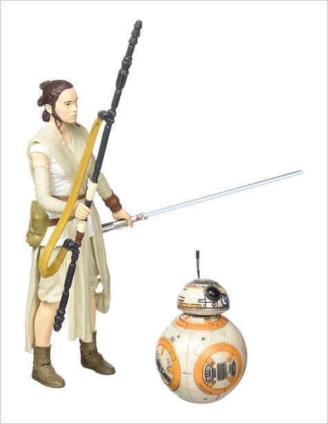 002 | Rey (Jakku) & BB-8 - Hasbro (The Force Awakens) action figure collectible - Main Image 2