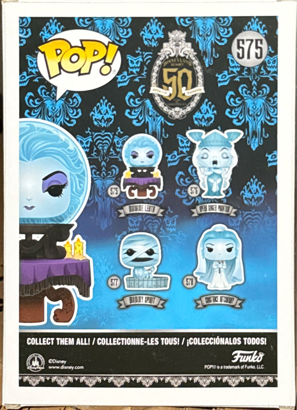 Madame Leota (Disney Parks Exclusive) Glow-in-the-dark - Funko (The Haunted Mansion) action figure collectible [Barcode 889698430029] - Main Image 2