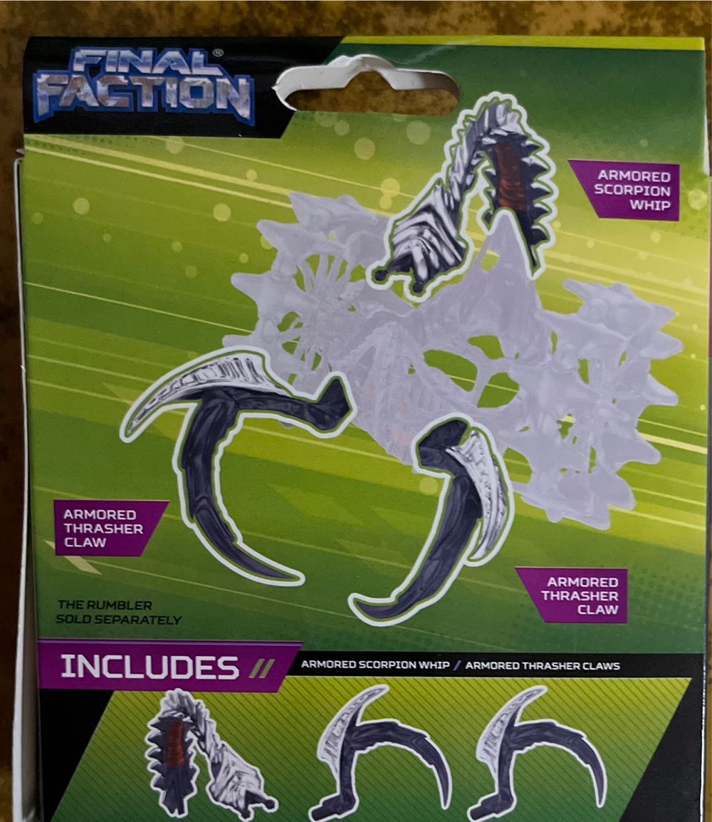Rumbler Weapons And Armor  (Final Faction) action figure collectible - Main Image 2