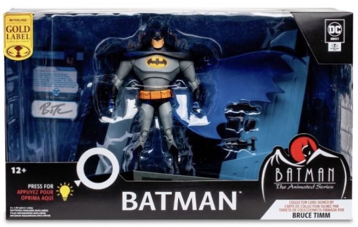 Batman (BTAS 30th Anniversary) - DC Direct / McFarlane Toys (Gold Label Collection) action figure collectible [Barcode 787926151077] - Main Image 2