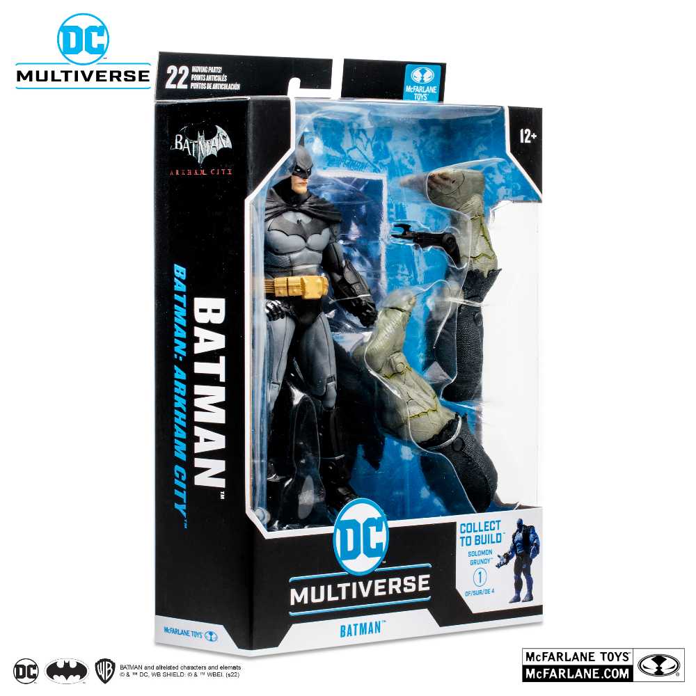 Batman (Arkham City) - Mcfarlane (DC Multiverse) action figure collectible [Barcode 787926154665] - Main Image 3
