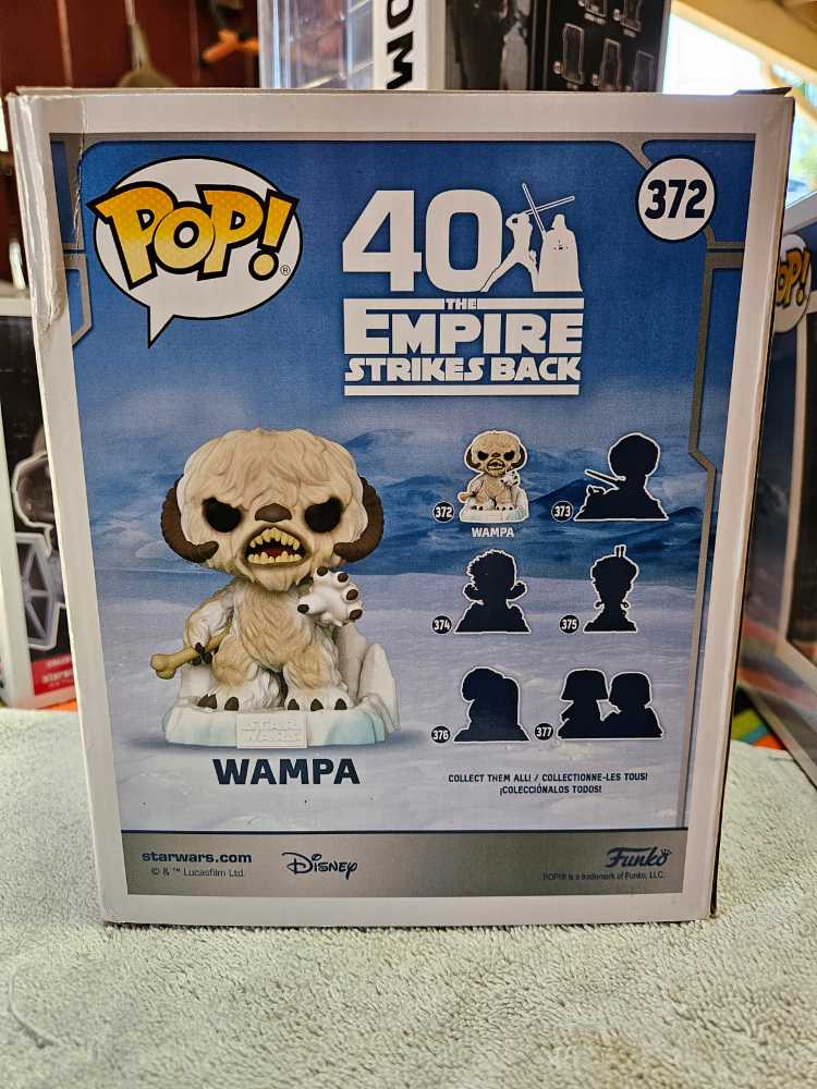 #372 Battle At Echo Base: Wampa - Funko (Funko Pop!) action figure collectible [Barcode 889698475266] - Main Image 3