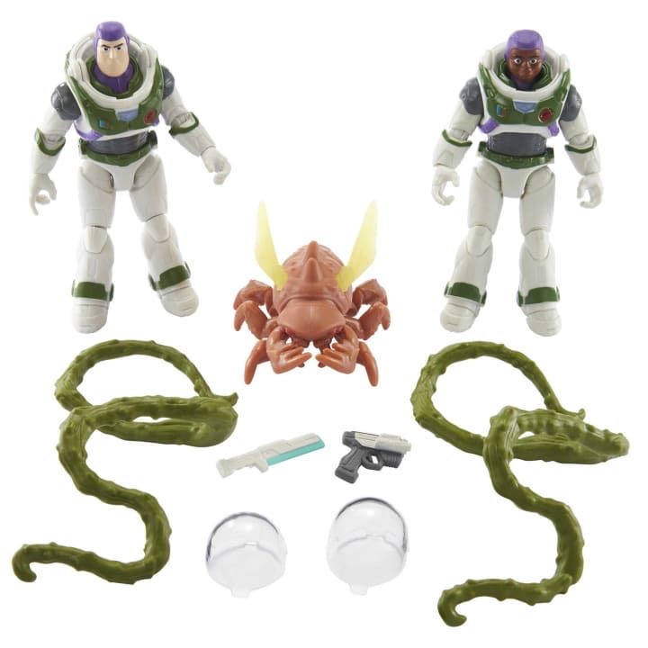 Lightyear 5”: HOSTILE PLANET PACK (Kohl’s Exclusive) - Mattel (Disney•Pixar) action figure collectible [Barcode 194735069507] - Main Image 2