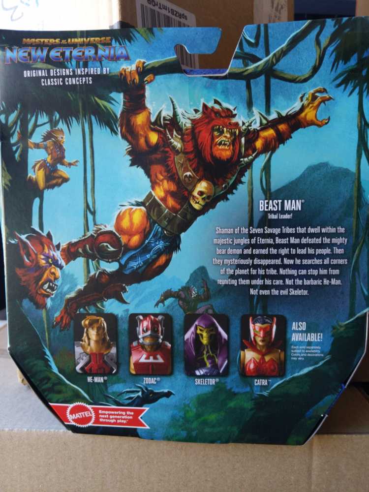 Motu Masters Of The Universe Masterverse Revelations Beast man Deluxe - Mattel (Masters of the Universe: Masterverse) action figure collectible [Barcode 194735059089] - Main Image 2