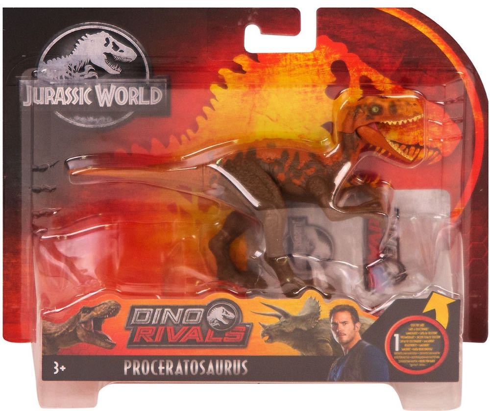 Proceratosaurus - Mattel (JW Dino Rivals) action figure collectible [Barcode 887961761405] - Main Image 2