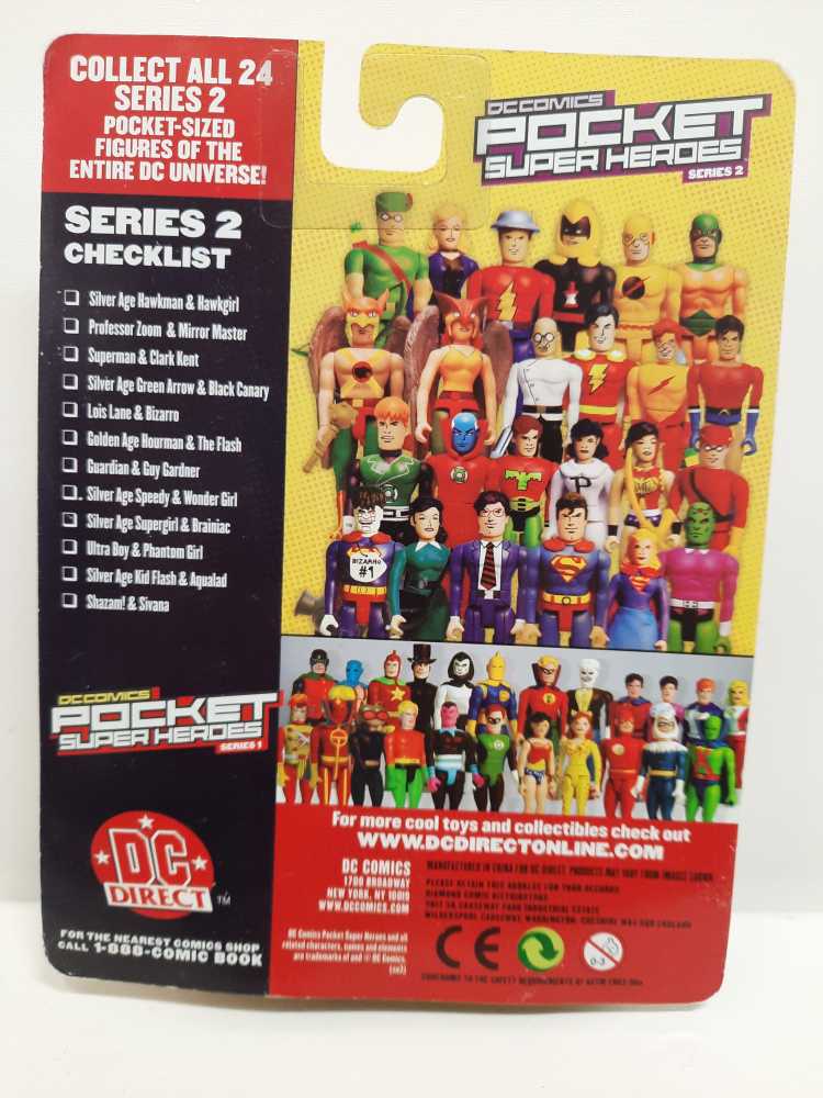 Shazam! & Sivana  (Pocket Super Heroes) action figure collectible [Barcode 761941238647] - Main Image 2