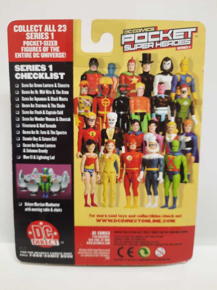 Green Lantern (Silver Age) & Sinestro  (Pocket Super Heroes) action figure collectible [Barcode 761941232461] - Main Image 2