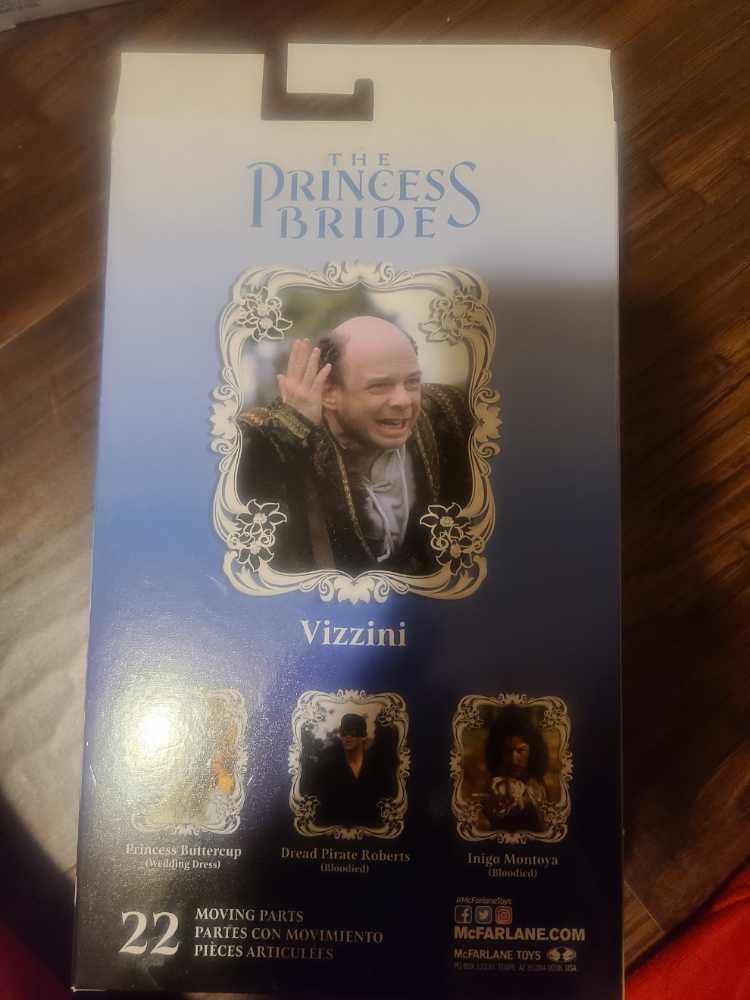 Princess Bride Vizzini - McFarlane Toys (The Princess Bride) action figure collectible [Barcode 787926123272] - Main Image 3