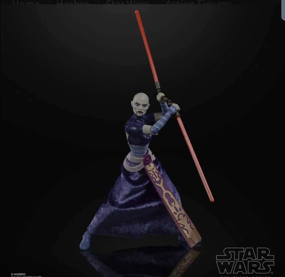 Asajj Ventress - Hasbro (Star Wars: The Black Series) action figure collectible - Main Image 4