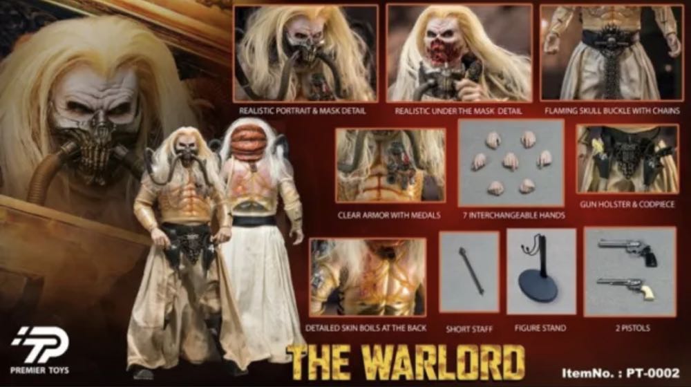 Premier Toys PT 002 The Warlord (Immortan Joe) - Premier Toys (Immortan Joe) action figure collectible - Main Image 2