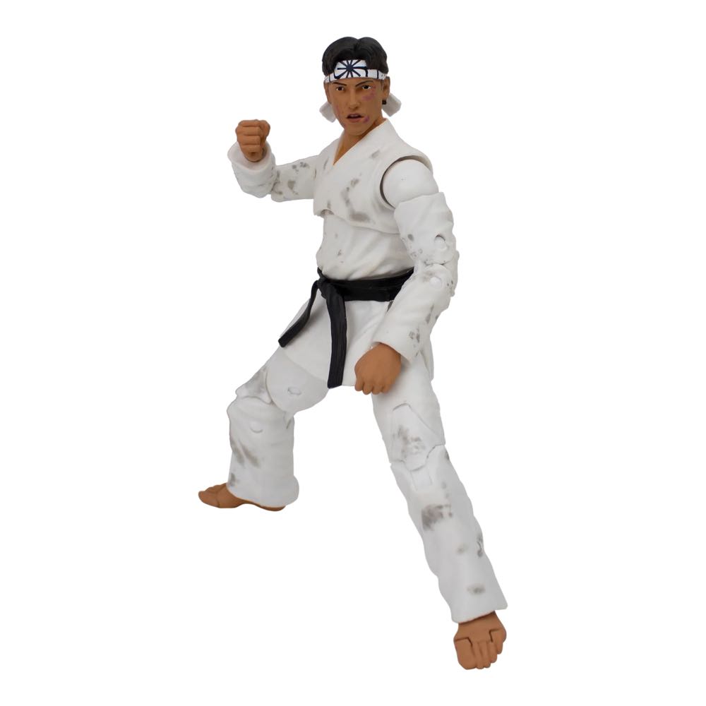 Karate Kid - Icon Heroes (Go! Exclusive) - Daniel LaRusso (Battle Damaged) 6” Action Figure - Icon Heroes (The Karate Kid) action figure collectible [Barcode 759687305044] - Main Image 2