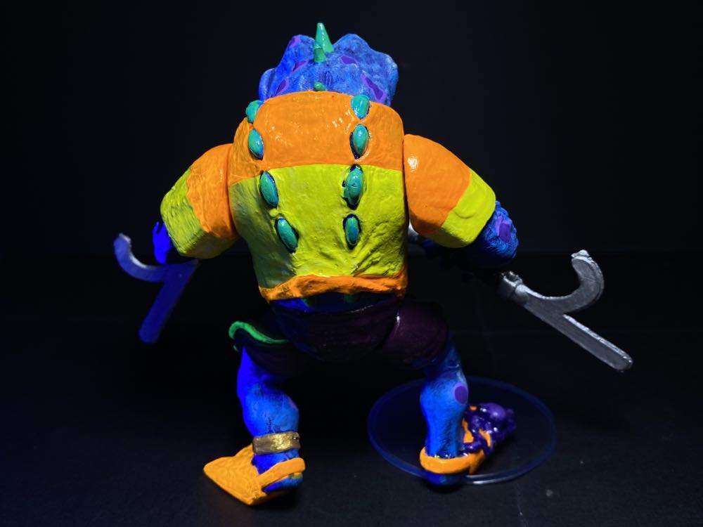 Atila The Frog V2 - DaFoot Toys (Teenage Mutant Ninja Turtles) action figure collectible - Main Image 2