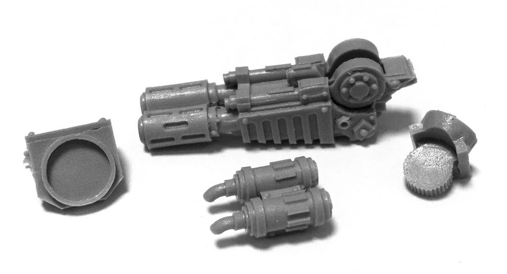 CONTEMPTOR-PATTERN MULTI-MELTA ARM - Forge World (The Horus Heresy) action figure collectible [Barcode 5011921040032] - Main Image 2