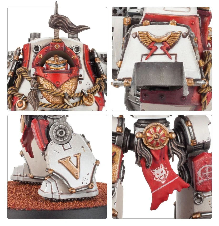 White Scars Legion Contemptor Dreadnought - Forge World (The Horus Heresy) action figure collectible - Main Image 2