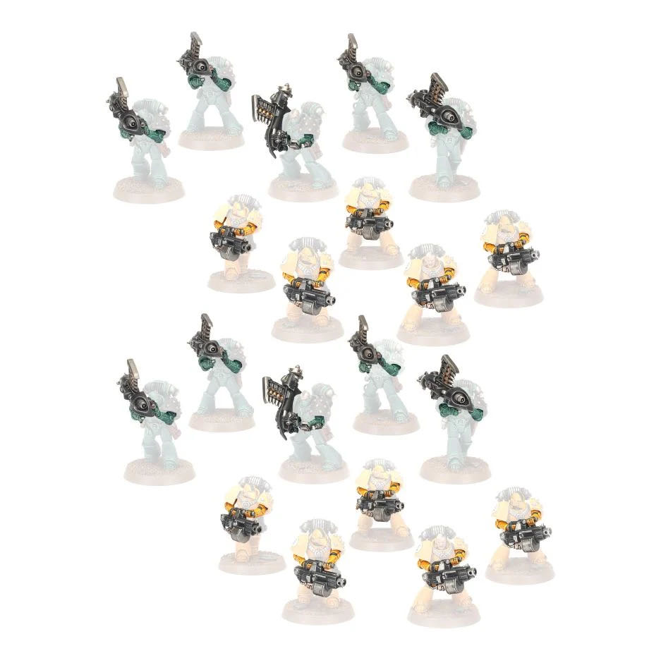 Heavy Weapons Upgrade Set – Missile Launchers and Heavy Bolters - Games Workshops (The Horus Heresy) action figure collectible [Barcode 5011921144556] - Main Image 3