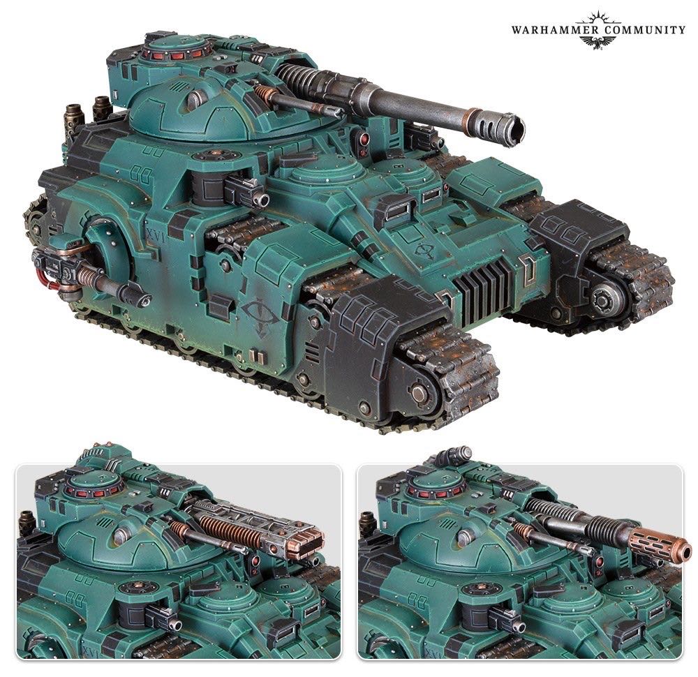 Kratos Heavy Assault Tank - Games Workshops (The Horus Heresy) action figure collectible [Barcode 5011921136094] - Main Image 2