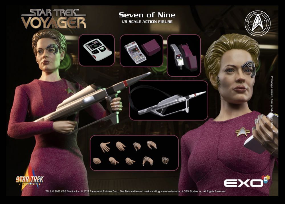 EXO-6 Star Trek Voyager Seven of Nine - EXO-6 (Seven of Nine) action figure collectible - Main Image 2