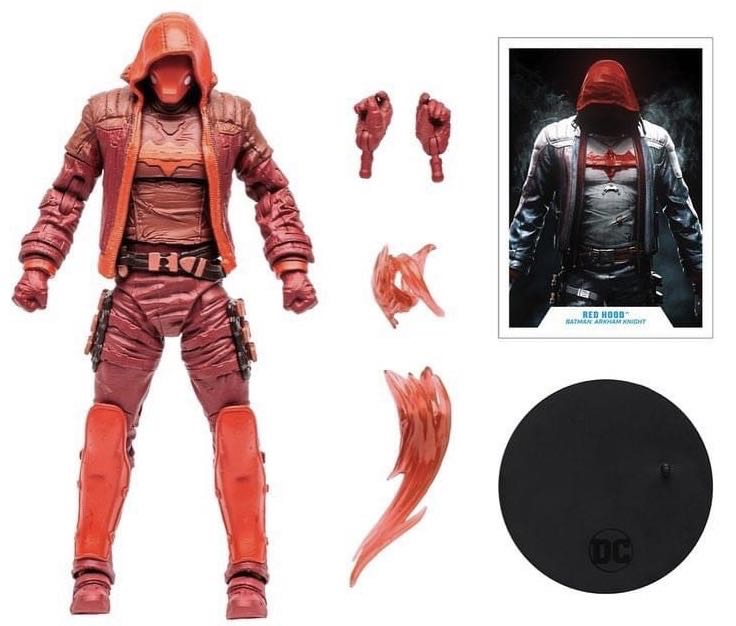 Red Hood (Monochromatic) - McFarlane Toys (Batman: Arkham Knight) action figure collectible [Barcode 787926153897] - Main Image 2
