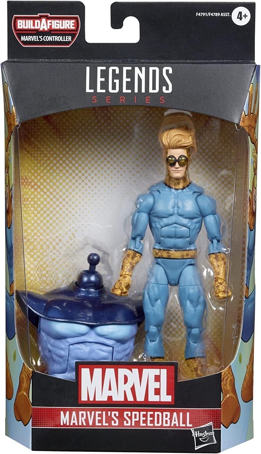 SpeedBall - Hasbro (Marvel Legends Series Controller Baf Wave) action figure collectible [Barcode 5010993942633] - Main Image 5