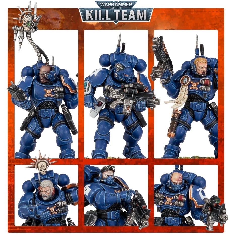 Kill Team Moroch Phobos Space Marines Vs Traitor Blooded Guard - Games Workshops (Kill Team) action figure collectible [Barcode 5011921165131] - Main Image 2