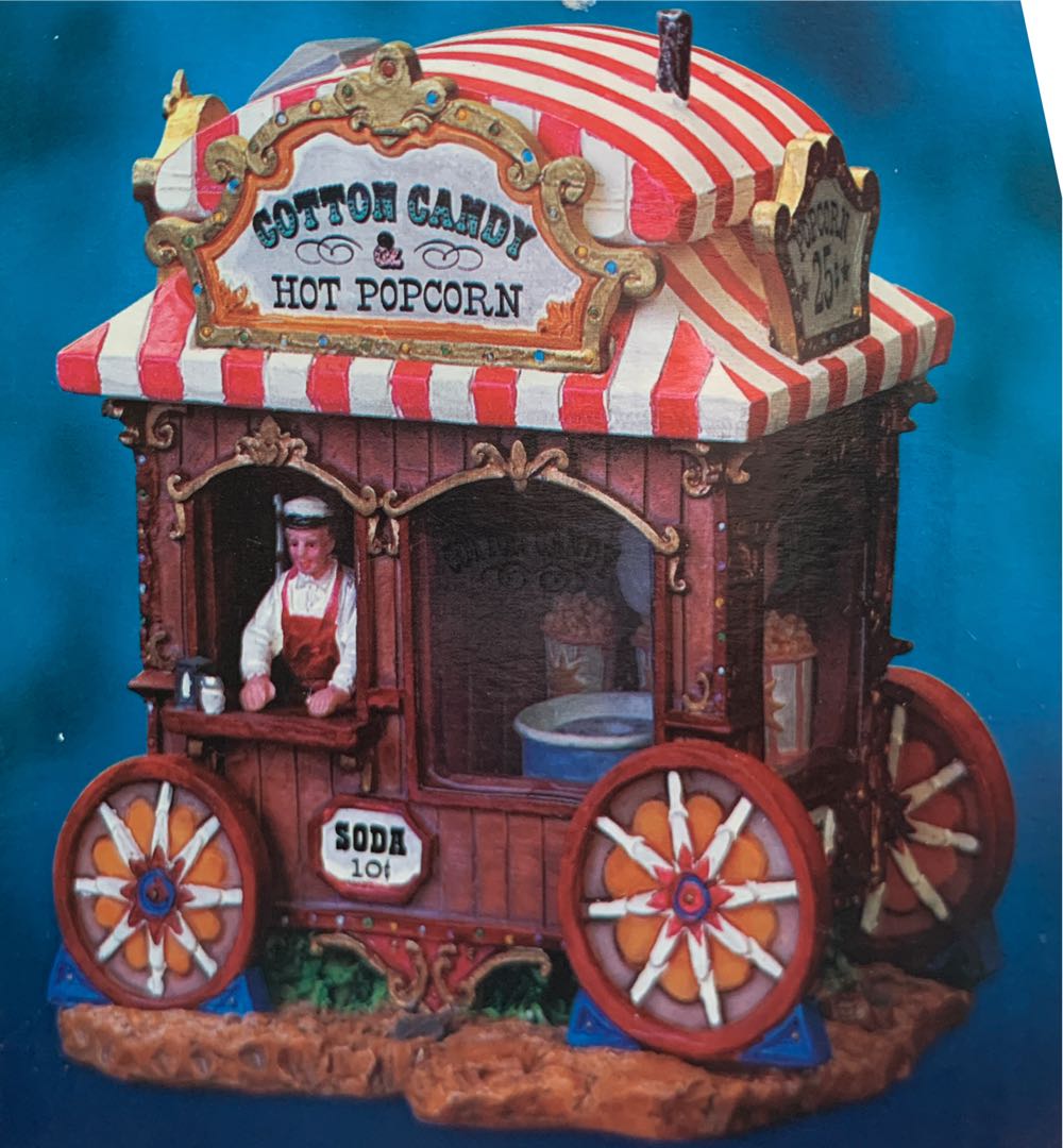 Cotton Candy stand - Lemax (Table Accent) action figure collectible [Barcode 728162736475] - Main Image 4