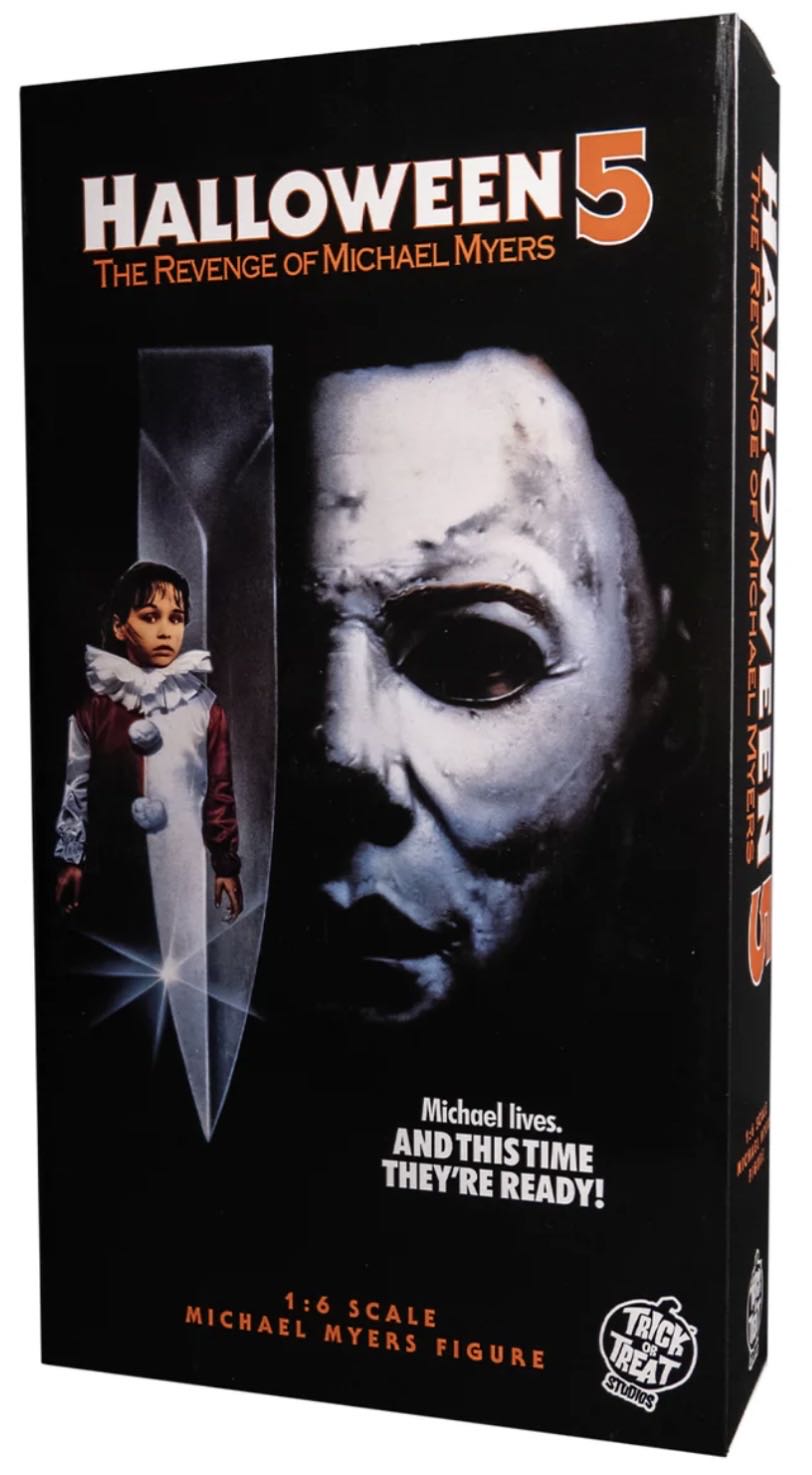 Trick Or Treat Studios Halloween 5 Michael Myers 1:6 Scale Figure 12” - Trick or Treat Studios (Horror) action figure collectible [Barcode 811501036203] - Main Image 3