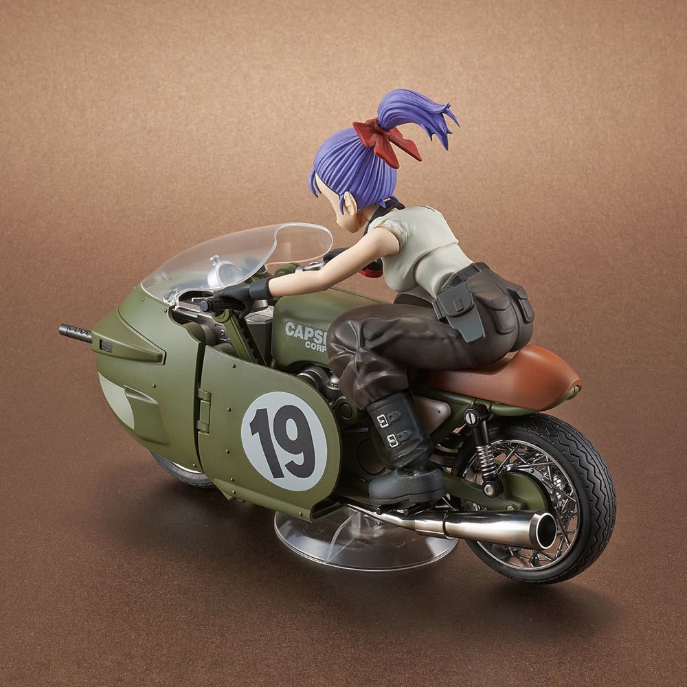 Bulma’s Motorcycle Variable NO.19 Model Kit - Figure-Rise Mechanics / Bandai (Dragon Ball) action figure collectible [Barcode 4573102553355] - Main Image 2