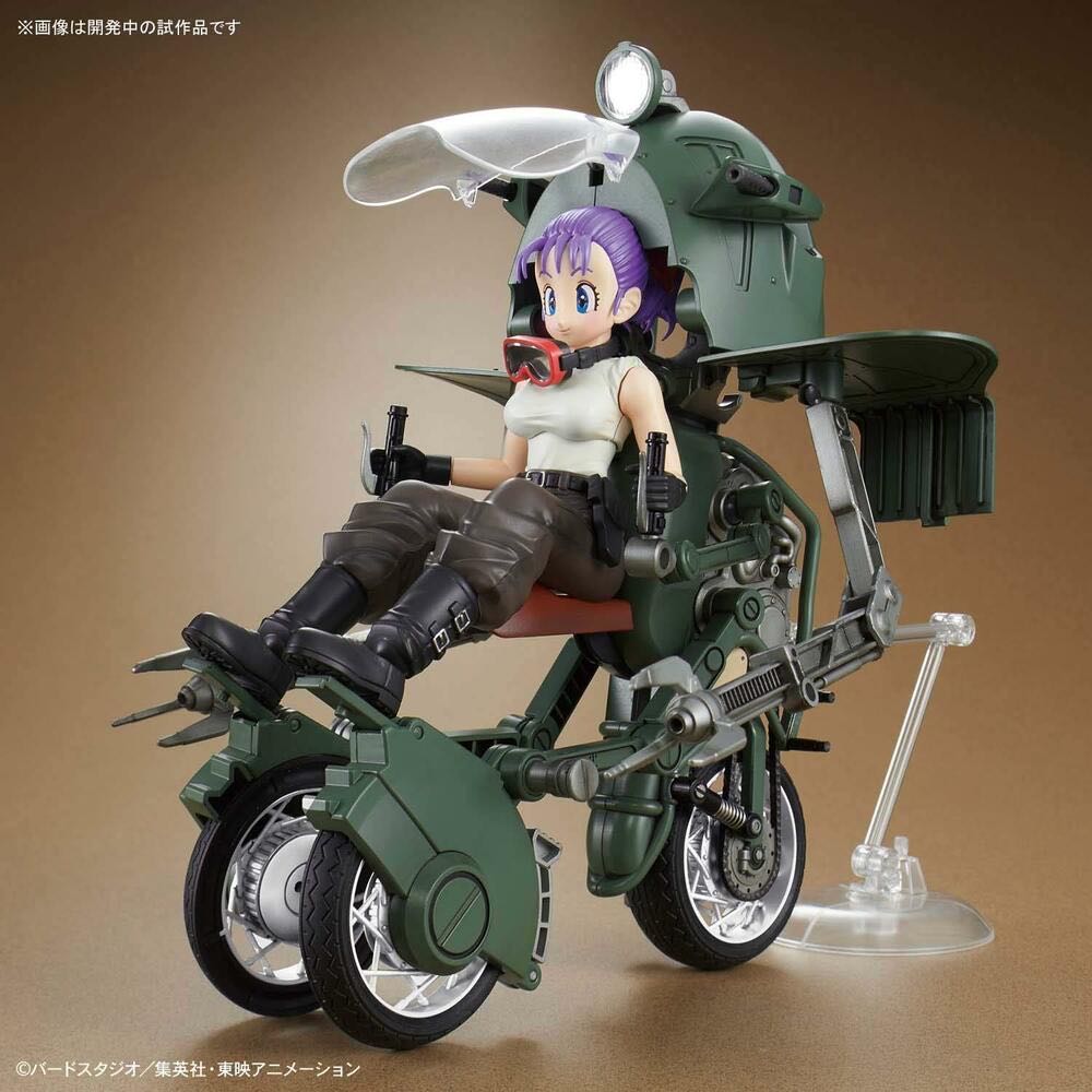 Bulma’s Motorcycle Variable NO.19 Model Kit - Figure-Rise Mechanics / Bandai (Dragon Ball) action figure collectible [Barcode 4573102553355] - Main Image 4
