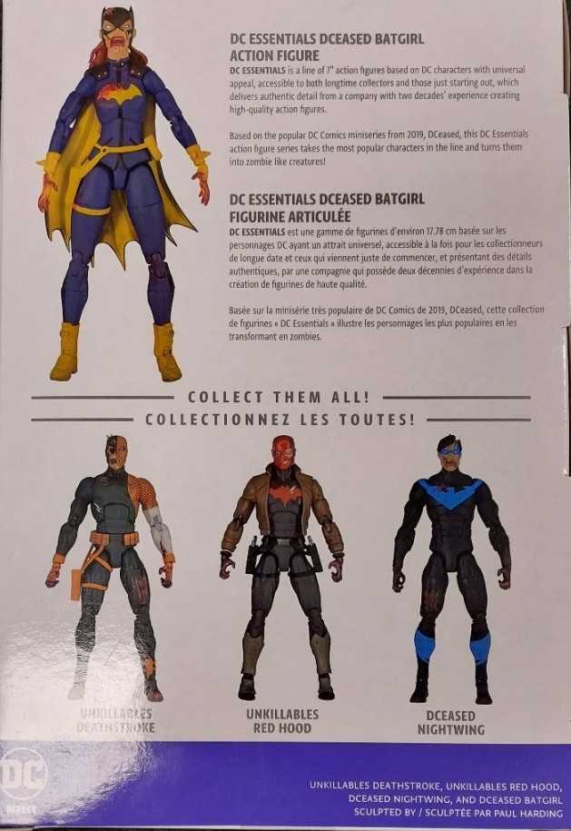 DCeased Batgirl - McFarlane Toys / DC Direct (DC Direct DC Essentials) action figure collectible [Barcode 787926301205] - Main Image 2