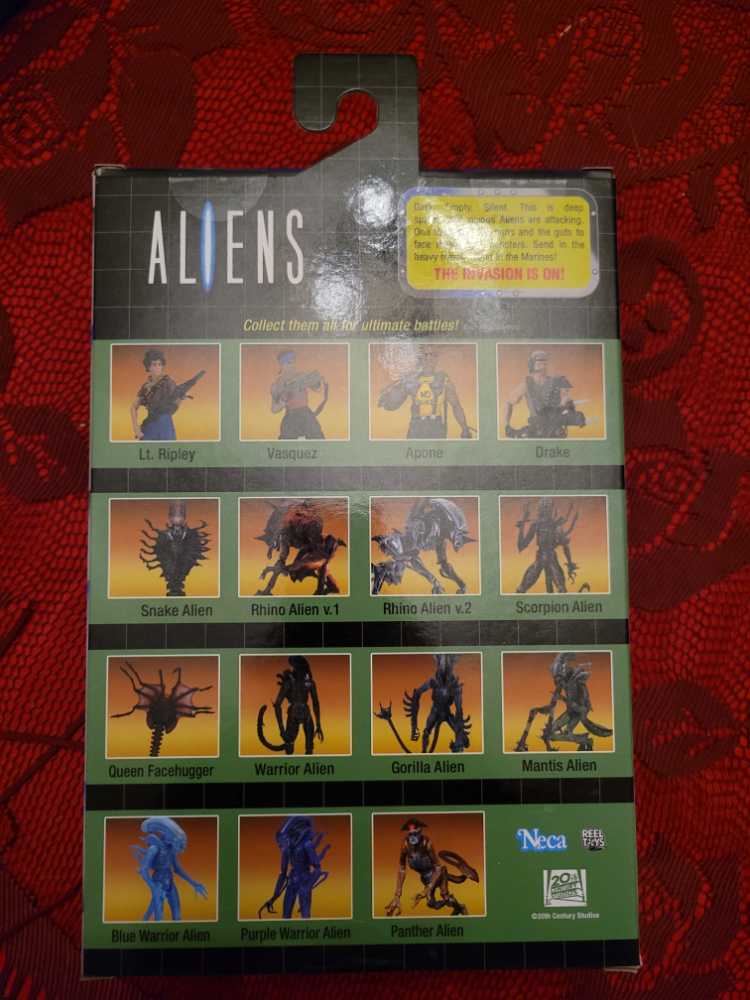 Aliens - Night Cougar Alien - Neca (Aliens) action figure collectible [Barcode 634482517161] - Main Image 3