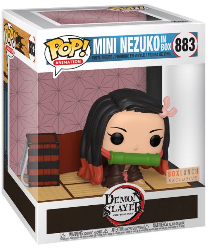 Mini Nezuko In Box (Demon Slayer) 883 Box Lunch Exclusive  action figure collectible [Barcode 13828412] - Main Image 2