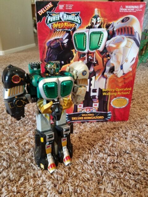 Power Rangers Wild Force Deluxe Kongazord - Bandai action figure collectible - Main Image 2