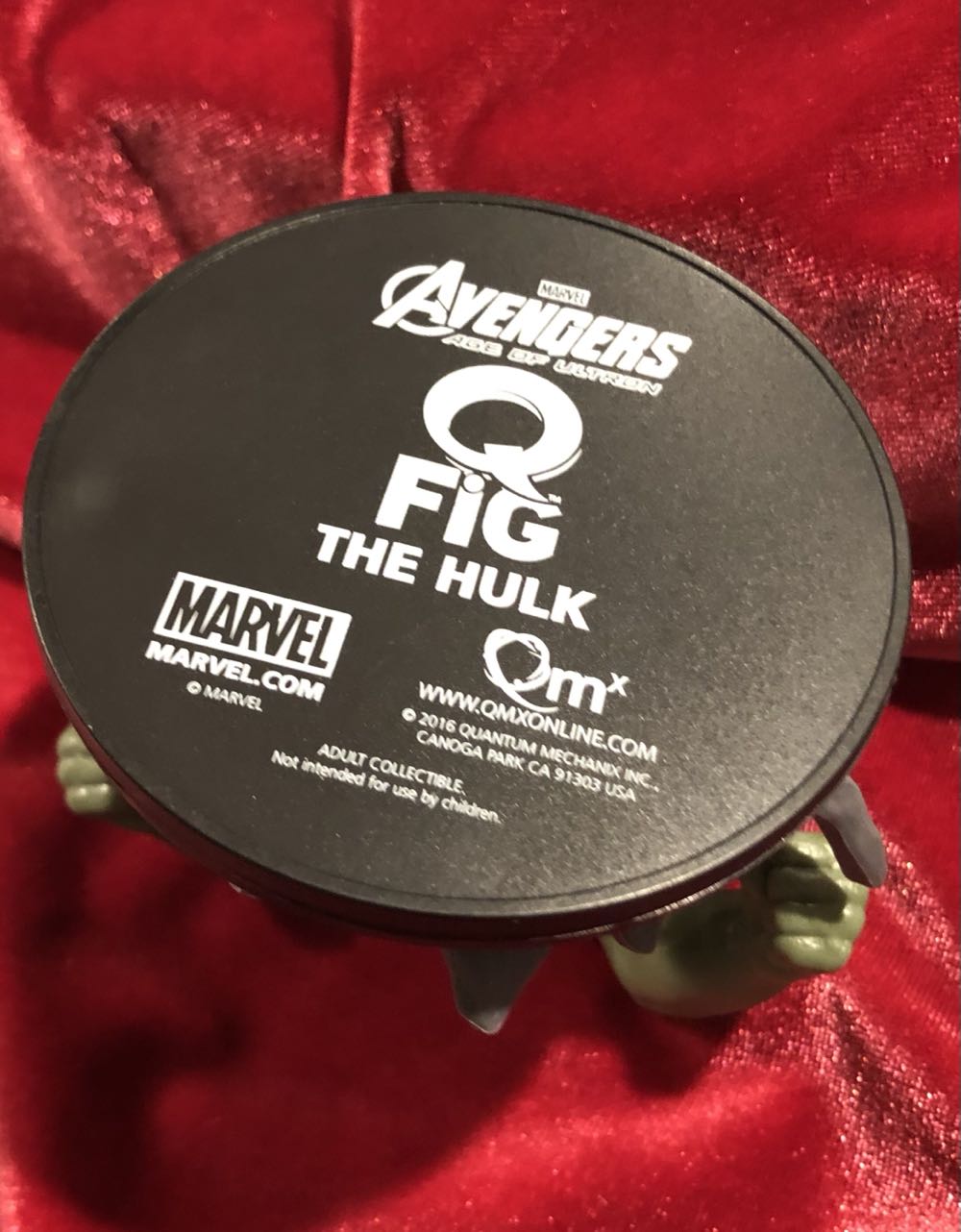 Quantum Mechanix Q-Fig The Hulk Marvel Avengers Age of Ultron Figure Loot Crate  action figure collectible - Main Image 3
